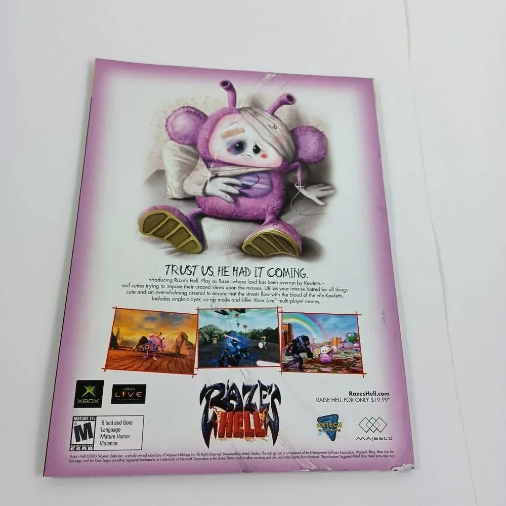 Electronic Gaming Monthly Magazine Phantasy Star Universe 191 May 05 *MINOR WEAR